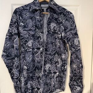 Le Chateau Dark Paisley Men's Shirt